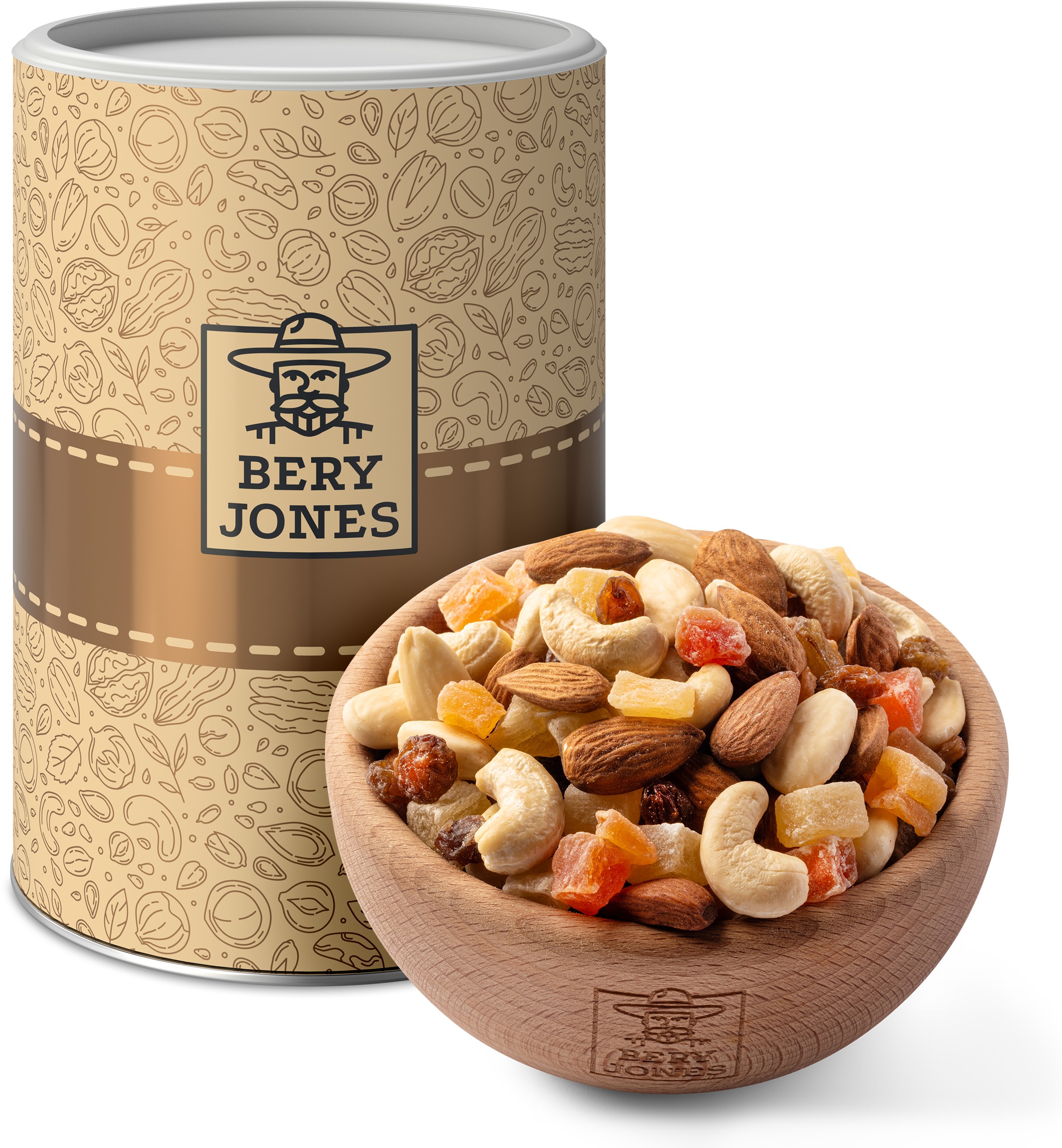 Bery Jones Zmes orechov a ovocia v tubuse 450 g