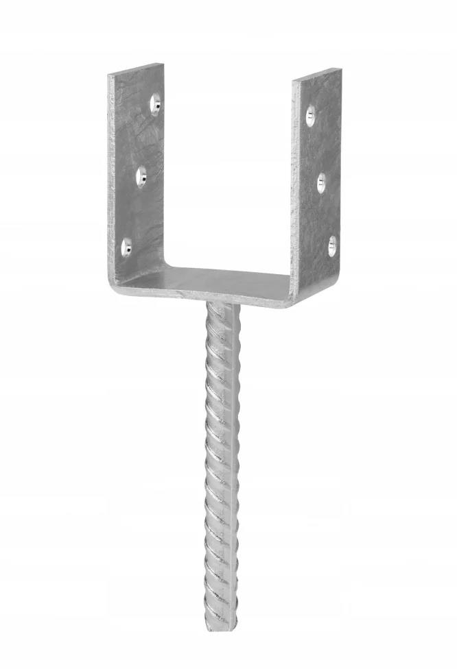 BKshop PS 60UG Pätka stĺpika 61 × 120 × 60 × 4 mm