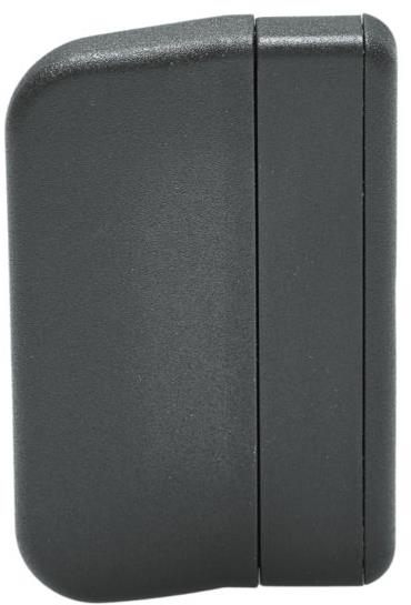 Blaugelb Balkónový držiak plast antracit 70,5 × 45 mm