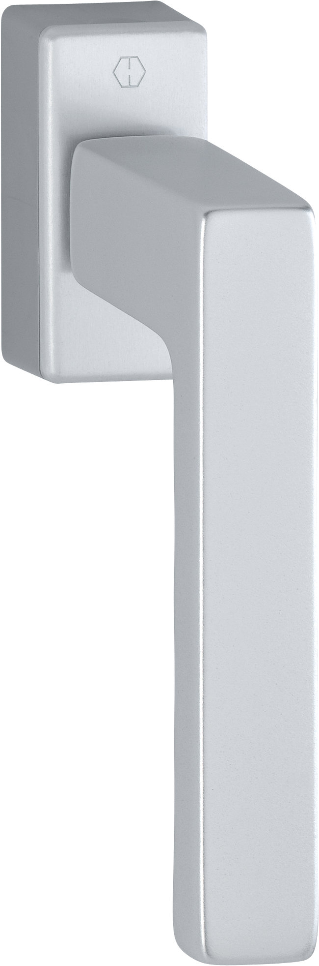 Hoppe Toulon Secustik 7/32 – 42 mm, M5 × 45 + 50, 45°, F1/N10A strieborná