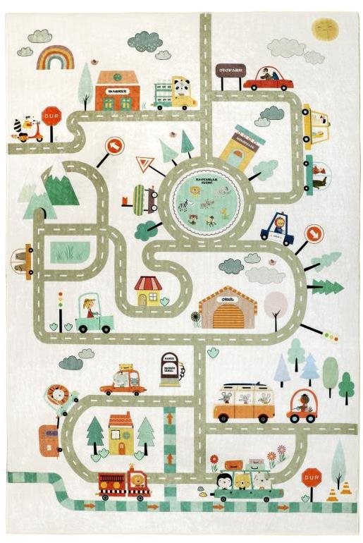 BELLATEX s.r.o. KOBEREC, fototlač 100×150 cm 3040/206 dopravné ihrisko