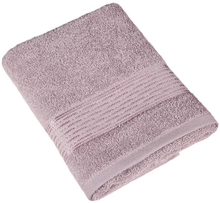 BELLATEX Froté uterák Kamilka prúžky 450 g 16/21 burgundy 50 × 100 cm