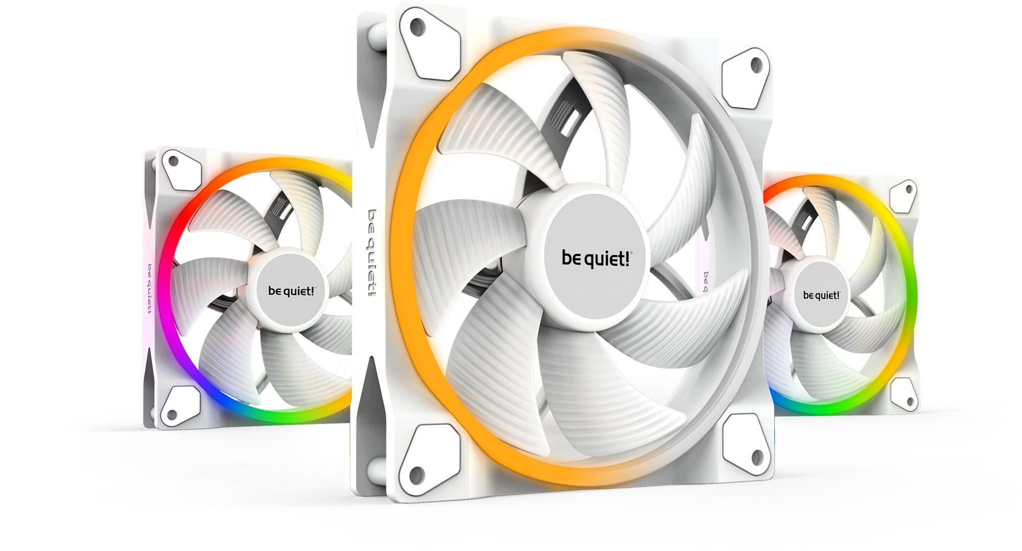 Be quiet! Light Wings White 140 mm PWM Triple Pack