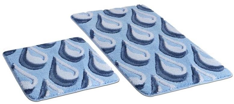 Bellatex ULTRA sada 60 × 100, 60 × 50 cm - modré kvapky