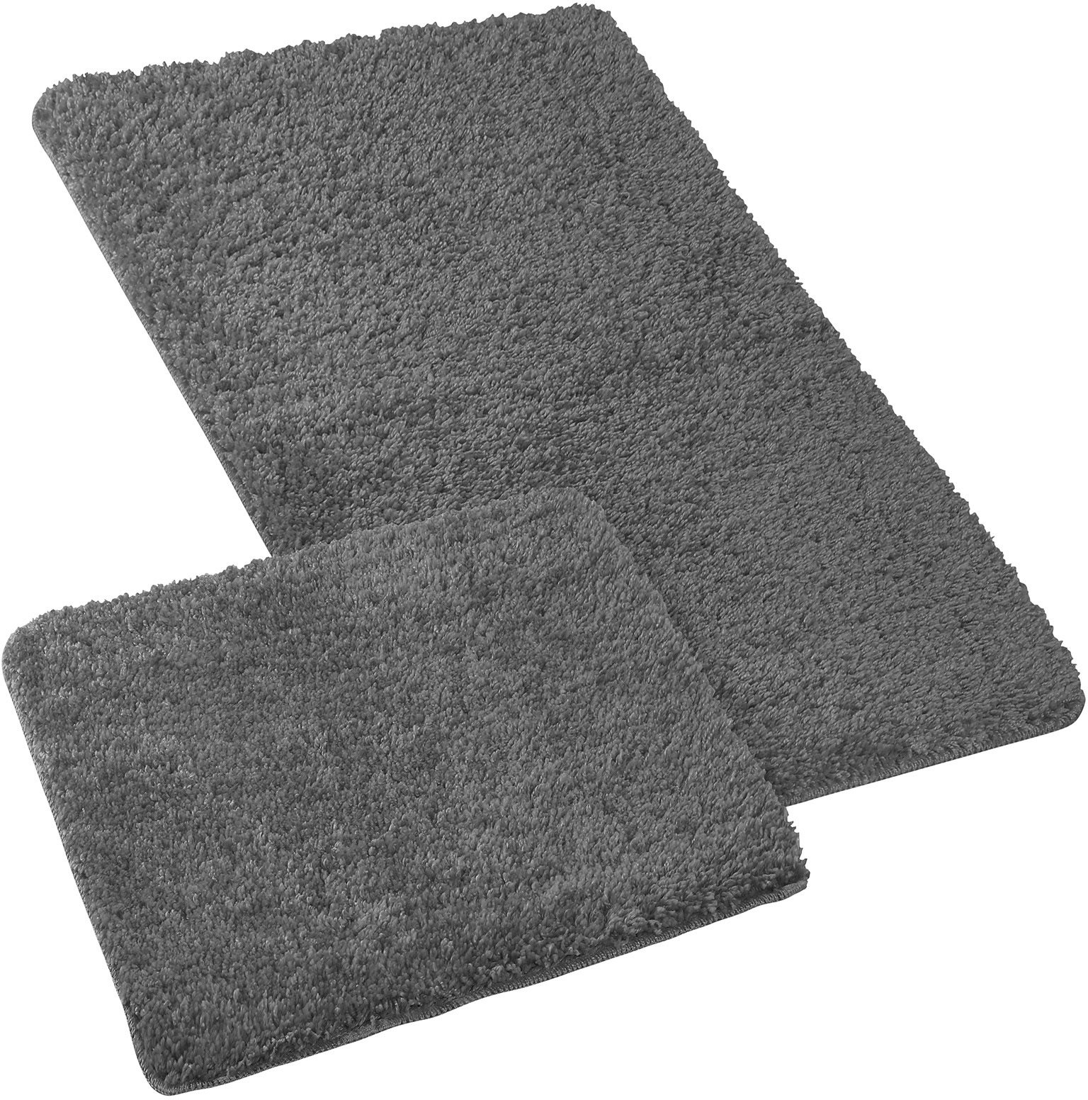 Bellatex MICRO sada - bez vykrojenia 60 × 100, 60 × 50 cm - sivá
