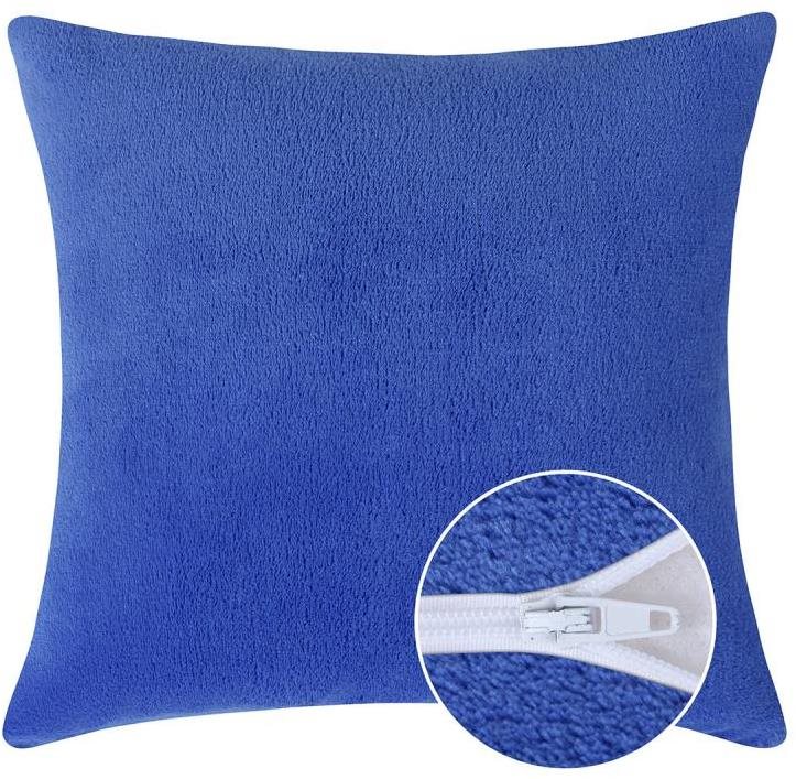 Bellatex Obliečka MIKRO jednofarebná – 40 × 40 cm – UNI modrá