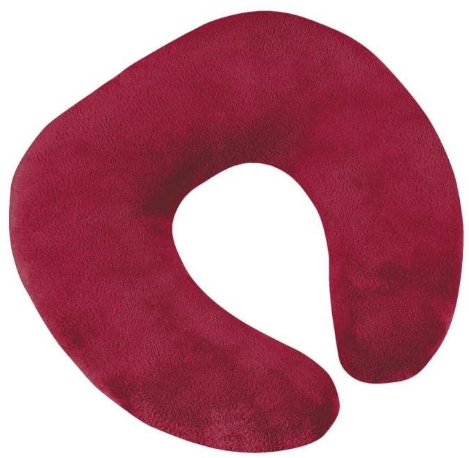 Bellatex Cestovná podkova – 30 × 35 cm – vínová