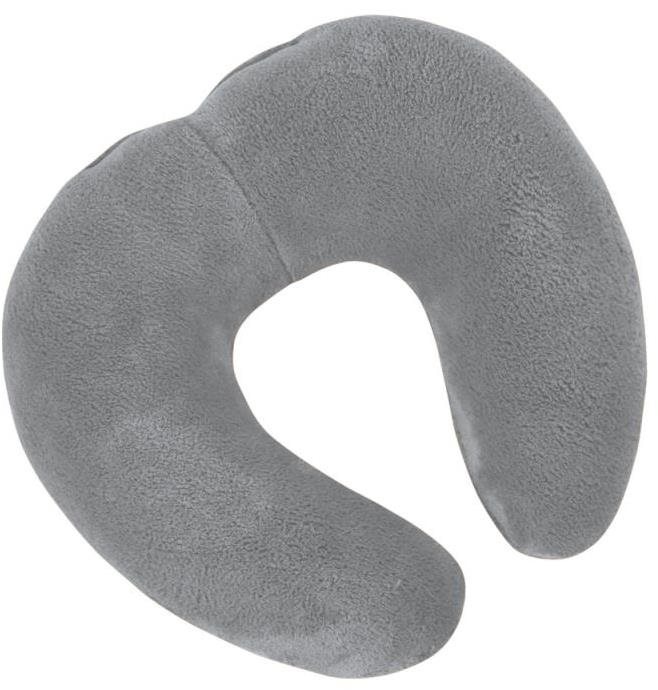 Bellatex Cestovná podkova – 30 × 35 cm – sivá
