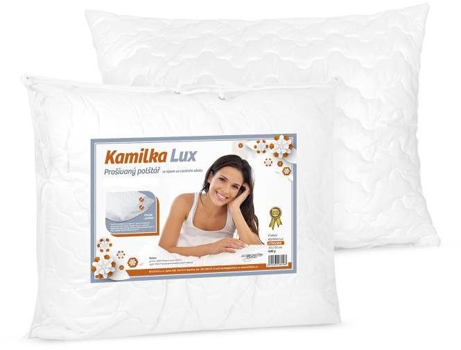 Bellatex Vankúš Kamilka LUX 600 g – 50 × 70 cm – biely, 50 × 70 cm