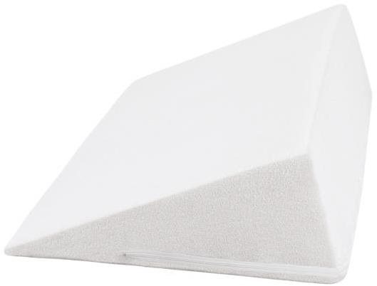 Bellatex Lonový podhlavník – 80 × 50 × 20 cm – Froté, biela