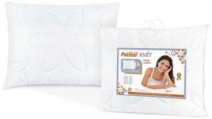 Bellatex Vankúš KVET – 80 × 80 cm (výplň 1000 g) – biela