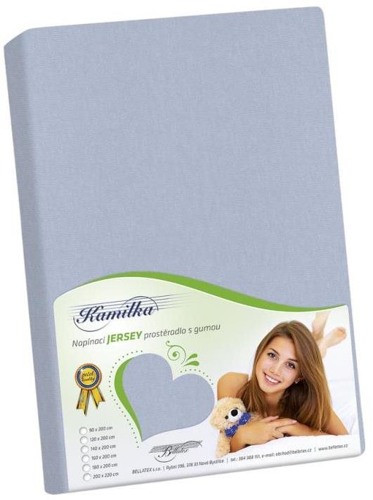 Bellatex Jersey – 180 × 200 × 40 cm – sivá