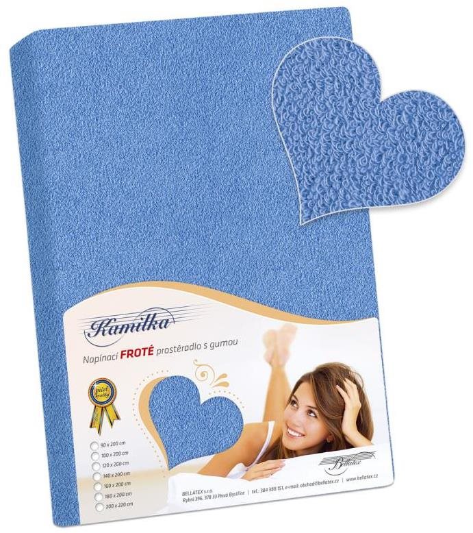 Bellatex Froté – 120 × 200 cm – modrá