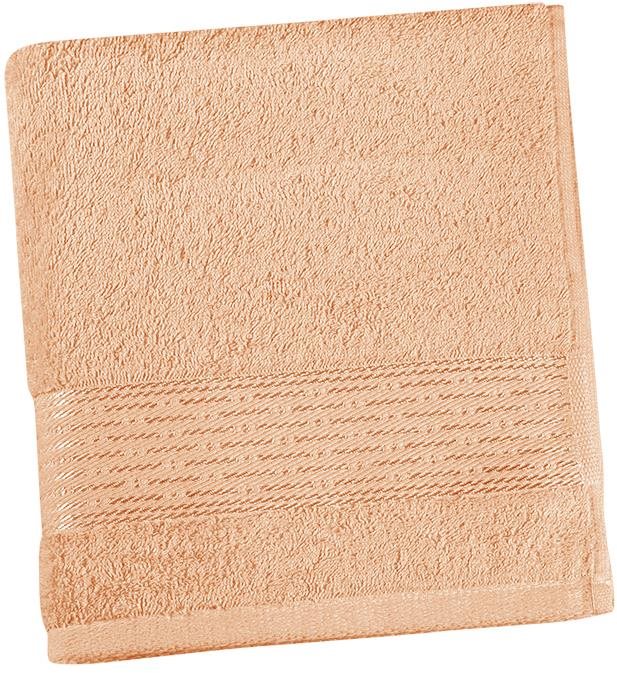 Bellatex Froté kolekcia Prúžok - Uterák 16/07 – 50 × 100 cm – lososová
