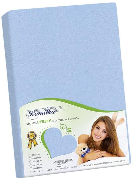 Bellatex Jersey – 100 × 200 cm – svetlomodrá