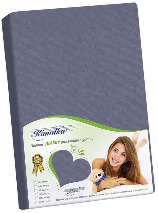 Bellatex Jersey – 120 × 200 cm – sivá