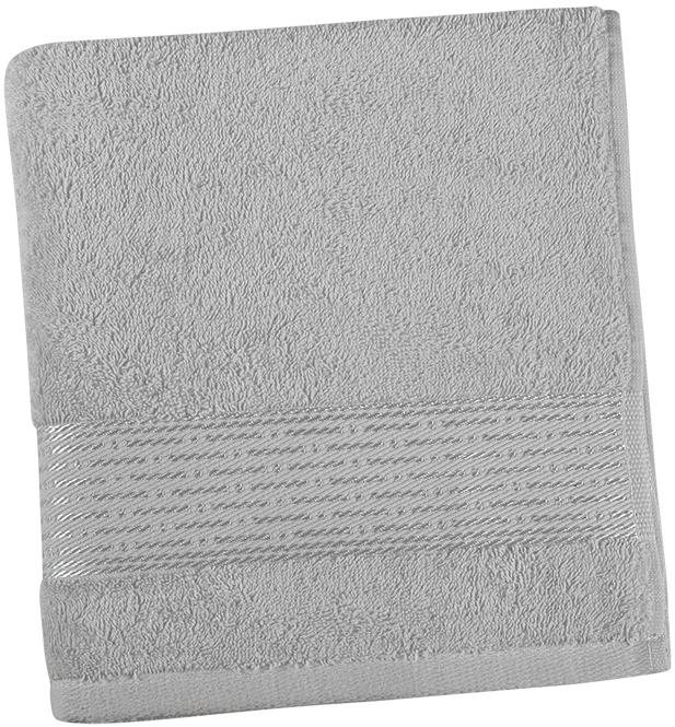 Bellatex Froté kolekcia Prúžok – Uterák 16/42 – 50 × 100 cm – svetlo sivá