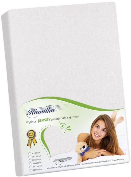 Bellatex Jersey – 180 × 200 cm – biela
