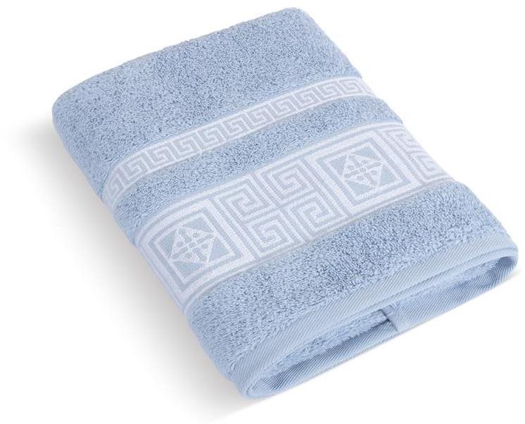 Bellatex Froté Grécka kolekcia – Uterák 155/024 – 50 × 100 cm – svetlomodrý