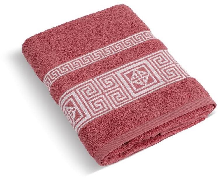 Bellatex Froté Grécka kolekcia – Uterák 155/062 – 50 × 100 cm – terrakota