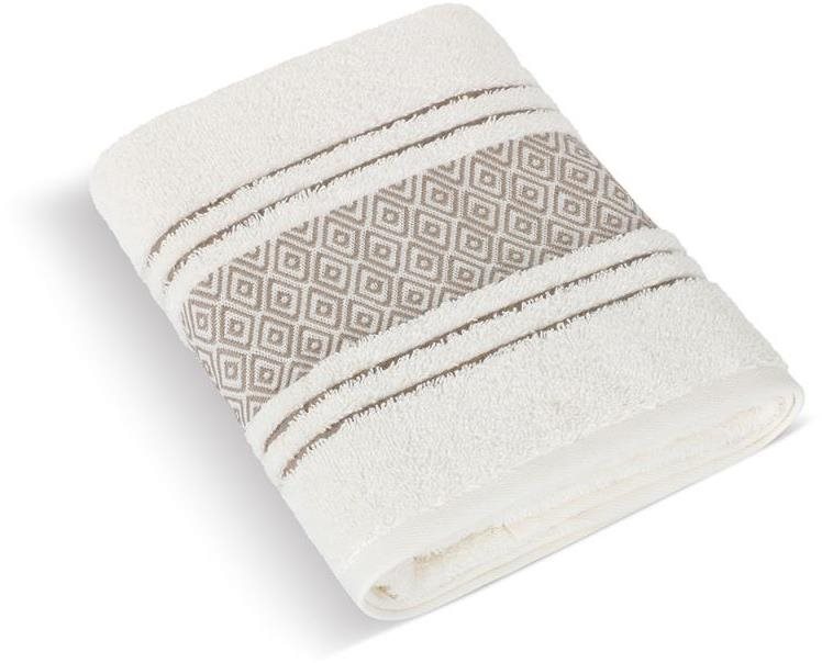 Bellatex Froté Mozaika – Uterák 123/008 – 50 × 100 cm – krémový
