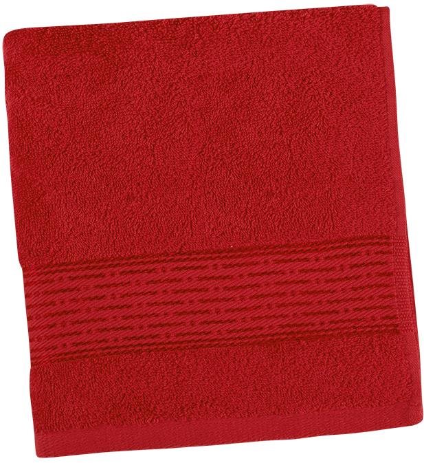 Bellatex - Froté kolekcia Prúžok - Osuška 17/14 - 70 × 140 cm - červená