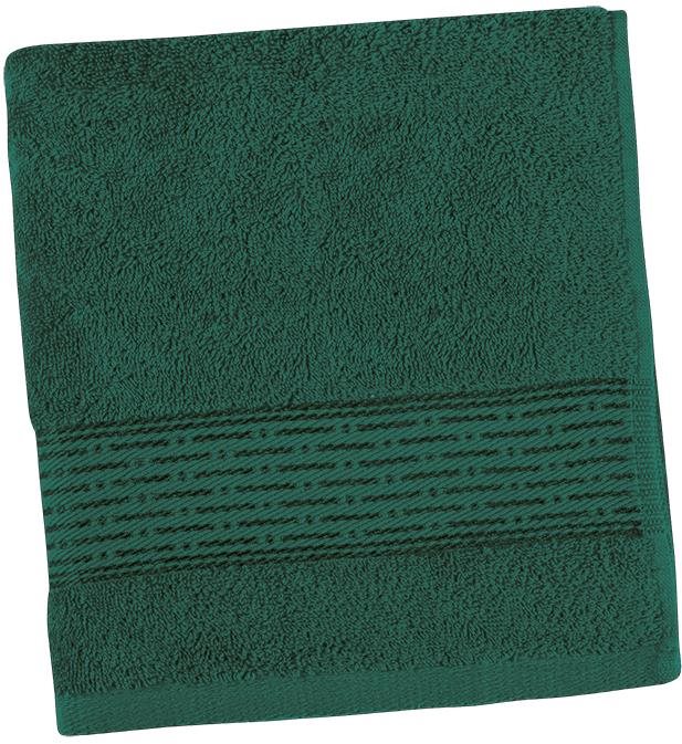 Bellatex - Froté kolekcia Prúžok - Osuška 17/36 - 70 × 140 cm - tmavozelená