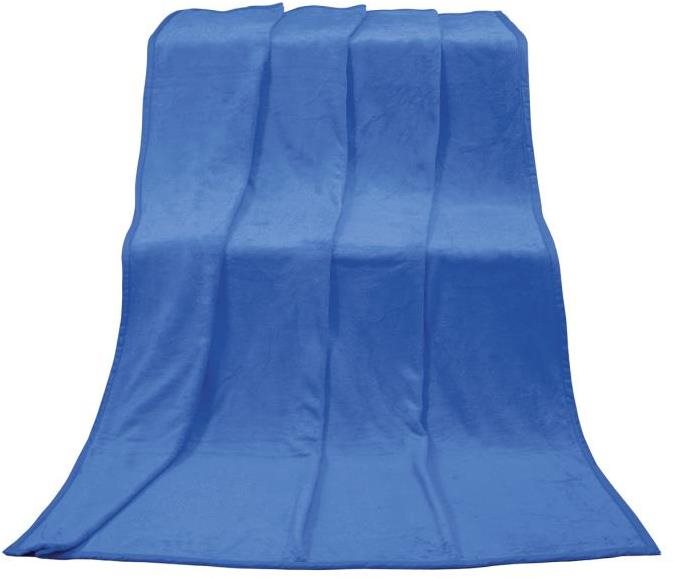 Bellatex Korall micro jednolôžko – 150 × 200 cm – modrá