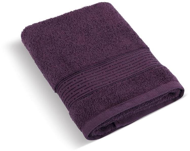 Bellatex - Froté kolekcia Prúžok - Osuška 17/28 - 70 × 140 cm - tmavovínová