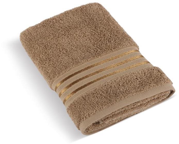 BELLATEX s.r.o. - Froté osuška Linie 500g L/815 tmavobéžová 70 × 140 cm