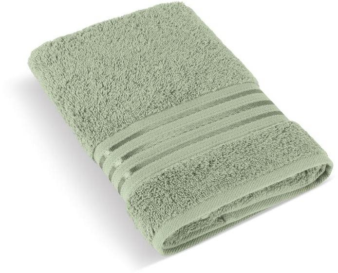 BELLATEX s.r.o. - Froté osuška Linie 500 g L/820 zelená 70 × 140 cm