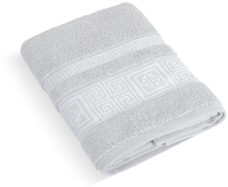 Bellatex - Froté Grécka kolekcia - Osuška 157/003 - 70 × 140 cm - svetlosivá