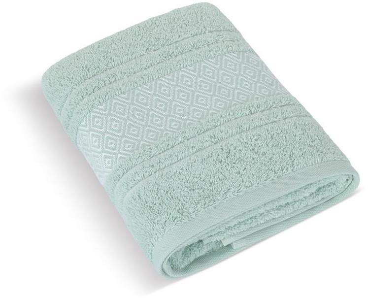 Bellatex - Froté Mozaika - Osuška 124/039 - 70 × 140 cm - mint