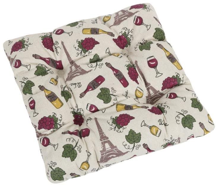 Bellatex DANA prešívaný – 40 × 40 cm, prešívaný – víno