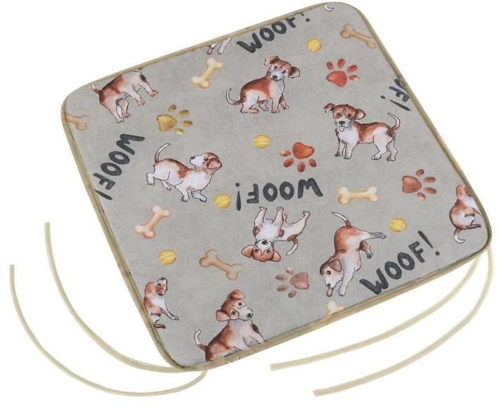 Bellatex EMA hladký – 40 × 40 cm, hladký – psík