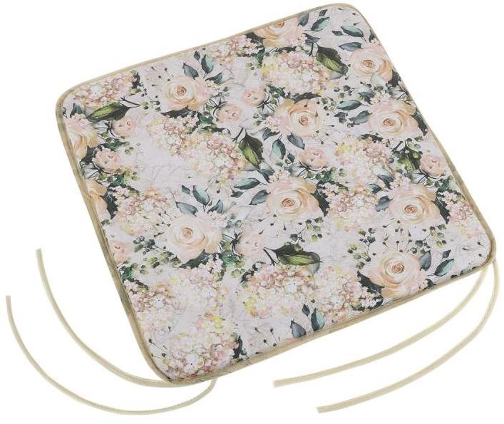 Bellatex EMA hladký – 40 × 40 cm, hladký – vanilková ruža