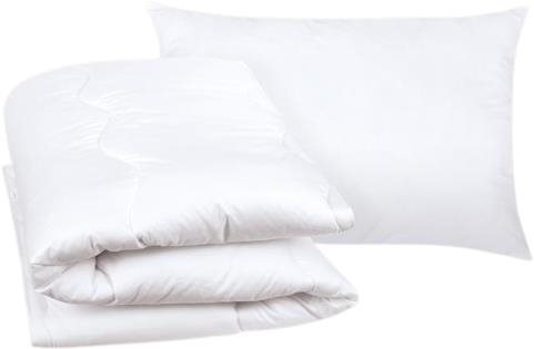 Bellatex SET – Kvet detská 90 × 135 cm + 40 × 60 cm – biela