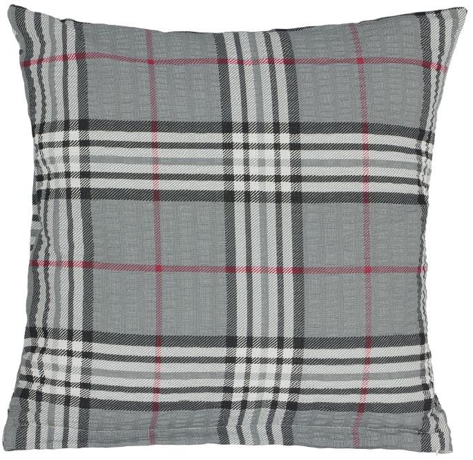 Bellatex Krepová – 40 × 40 cm – sivé káro