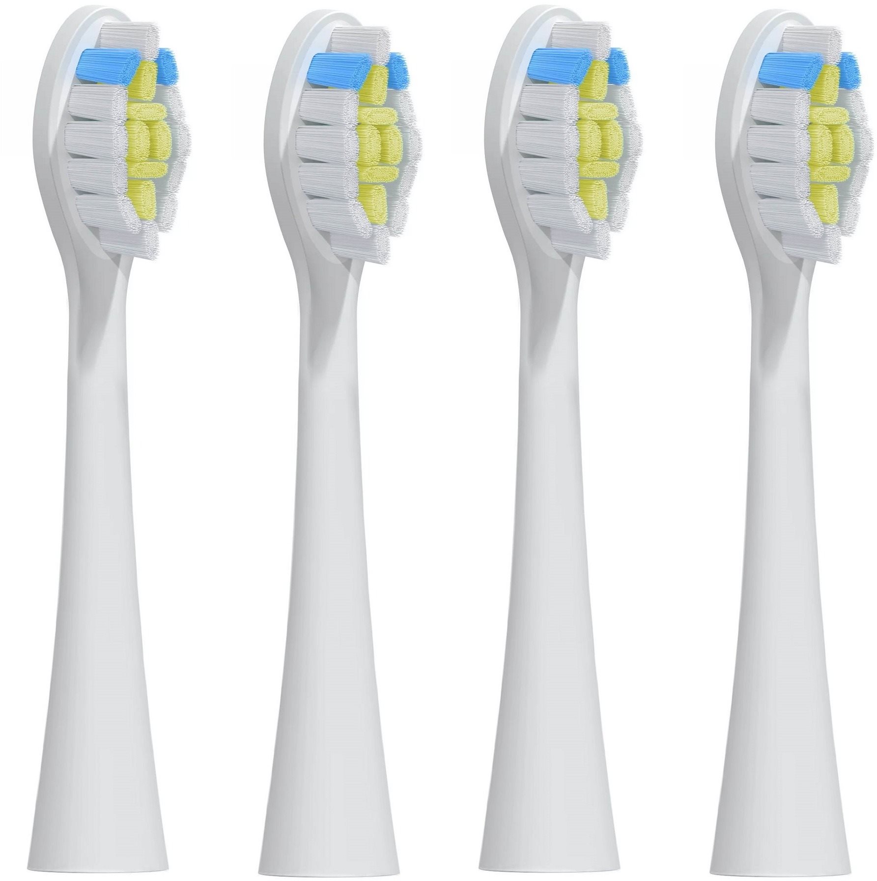 BMK Trading hlavica k zubným kefkám Philips, 4 ks – kompatibilná s Philips Sonicare W Optimal White HX6064/1