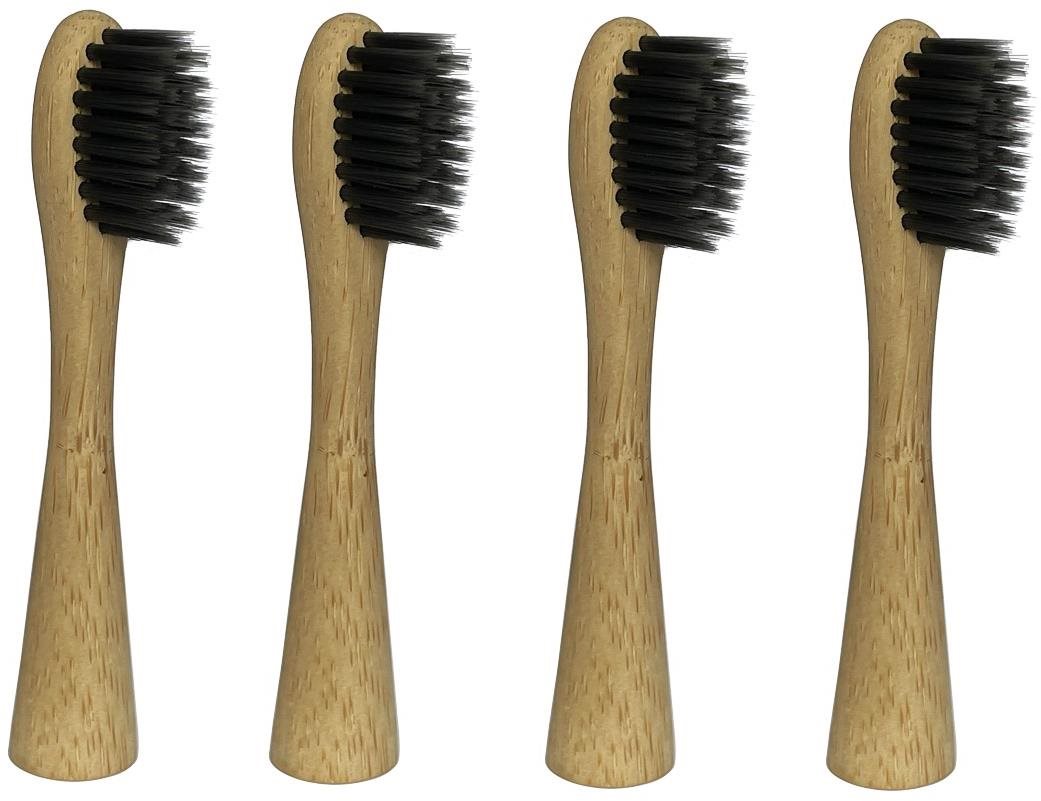 BMK Trading ECO3 Detské bambusové hlavice s aktívnym uhlím k zubným kefkám Philips Sonicare – 4 ks
