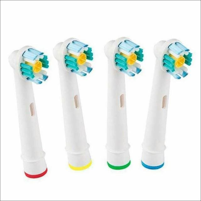 BMK Trading kompatibilná hlavica k zubným kefkám Oral-B, 4 ks – kompatibilná s Oral-B EB18 3D White