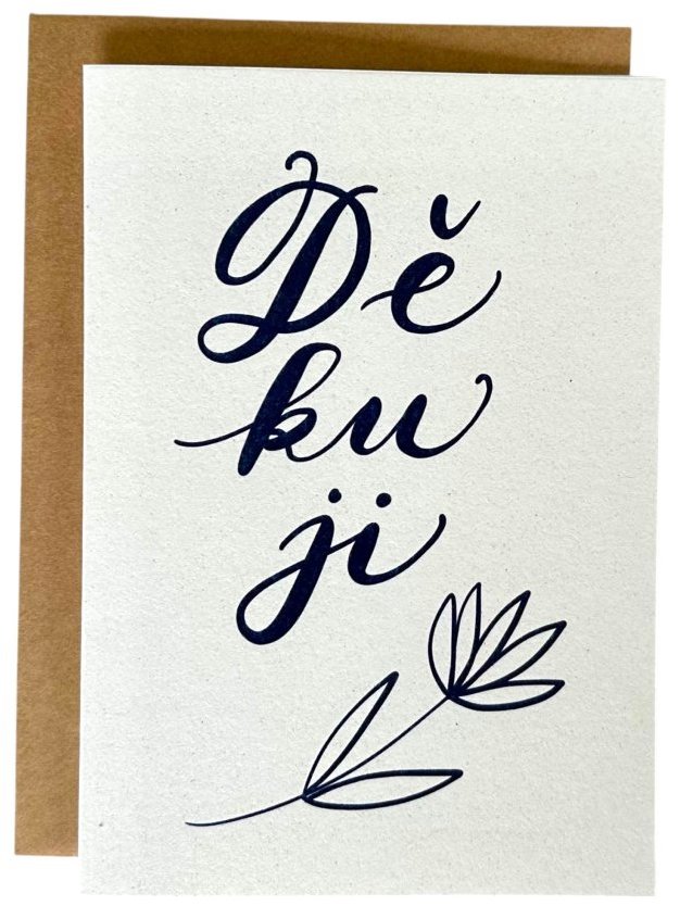 BE NICE EKO prianie Ďakujem modré