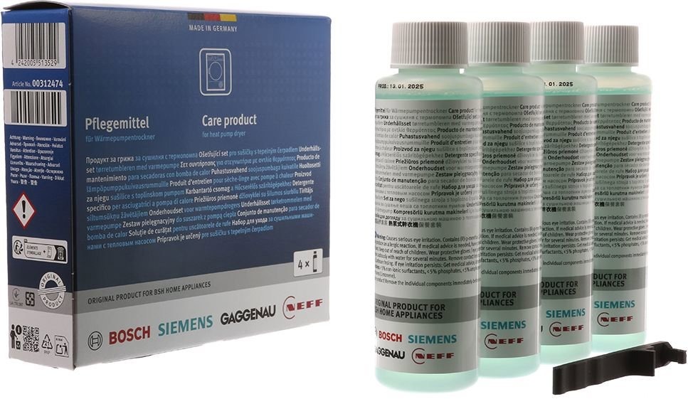 BOSCH 00312474 Čistiaci prostriedok pre sušičky s tepelným čerpadlom
