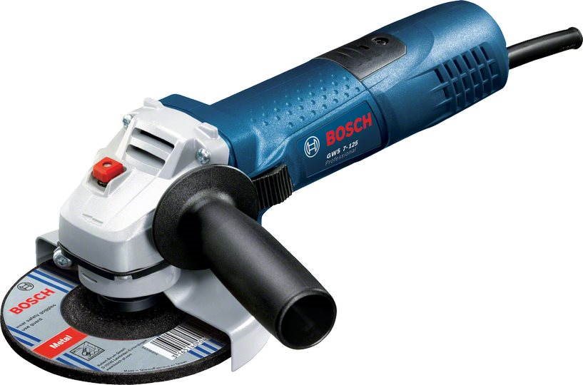 BOSCH Professional Uhlová brúska elektrická 125 mm GWS 7-125 0.601.388.108