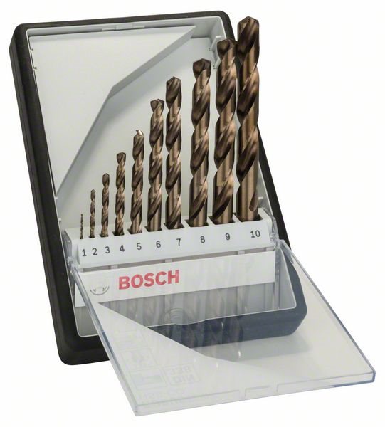 BOSCH 10-dielna sada vrtákov RL-kov. HSS-Co,135° 2.607.019.925