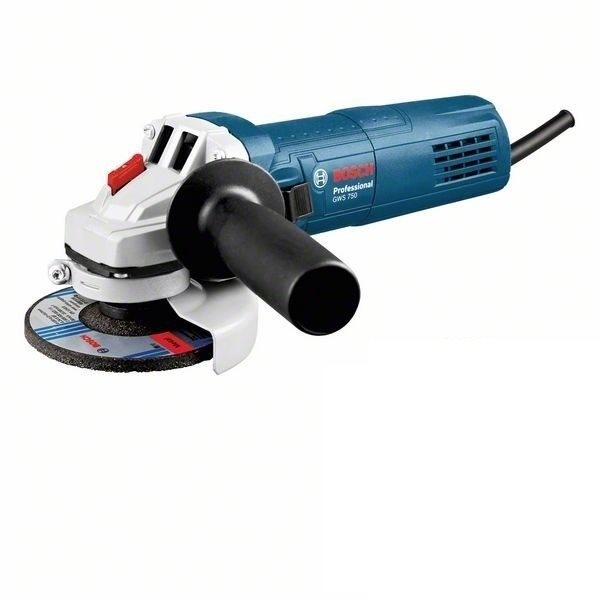 BOSCH Professional Uhlová brúska elektrická 125 mm GWS 750-125 0.601.394.00D