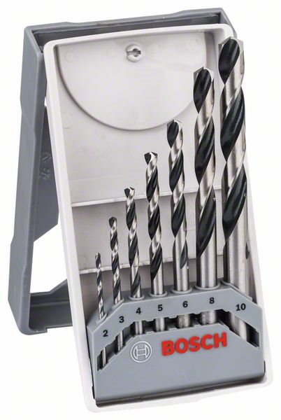 BOSCH Vrtáky do kovu Twist Speed 7 ks Mini X 2.608.577.347