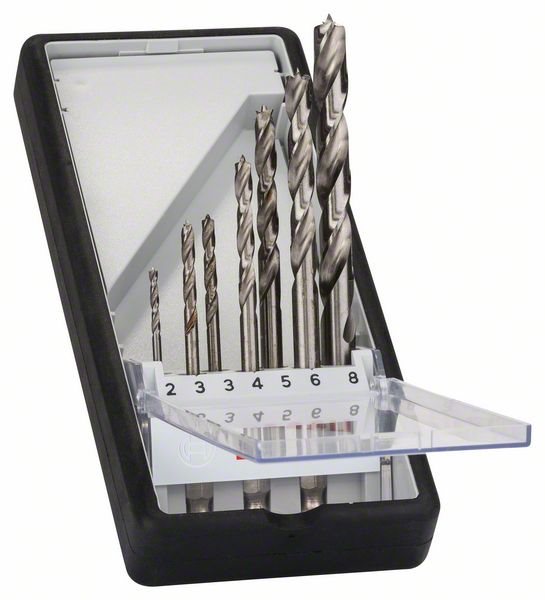 BOSCH 7-dielna sada vrtákov RL Brads 1/4 šesťhran. st. 2.607.019.923