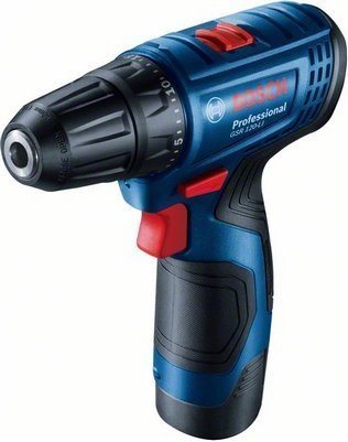 BOSCH Akumulátorová vŕtačka GSR 120-LI 2× 2 Ah 0.601.9G8.000