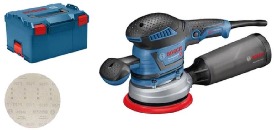 BOSCH Professional Excentrická brúska elektrická v boxe GEX 40-150 0.601.37B.201